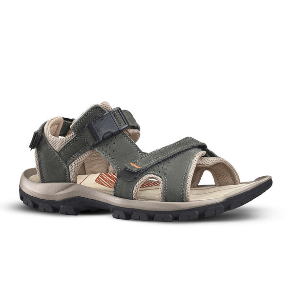 Bild 1 von Trekkingsandalen Herren - NH120 Leder khaki