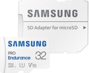 Samsung PRO Endurance 32 GB microSDHC + SD-Adapter