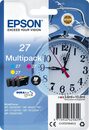 Bild 1 von Epson 27 Tintenpatrone (original Druckerpatrone Durabrite 27 cyan/magenta/gelb (C13T27054012)