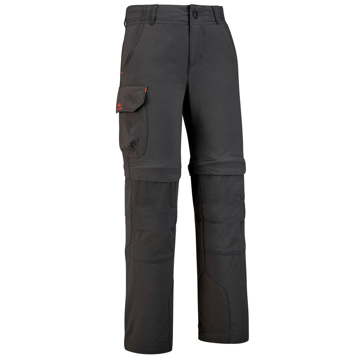 Bild 1 von Zip-Off-Hose Wandern MH500 Kinder Gr. 122-170 schwarz