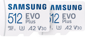 Samsung EVO Plus microSDXC 512 GB - Doppelpack