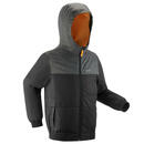 Bild 1 von Winterjacke Kinder Gr. 122–170 bis -3,5°C warm wasserdicht Wandern - SH100 schwarz