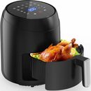 Bild 1 von EUARY Heißluftfritteuse AirFryer Ohne Öl mit LED-Touchscreen Heizluft Frituese, Einstellbare Zeit-/Temperaturregelung für das Luftbraten, Braten