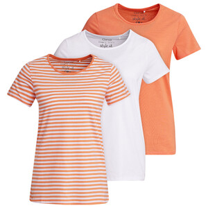 3 Damen T-Shirts aus Bio-Baumwolle