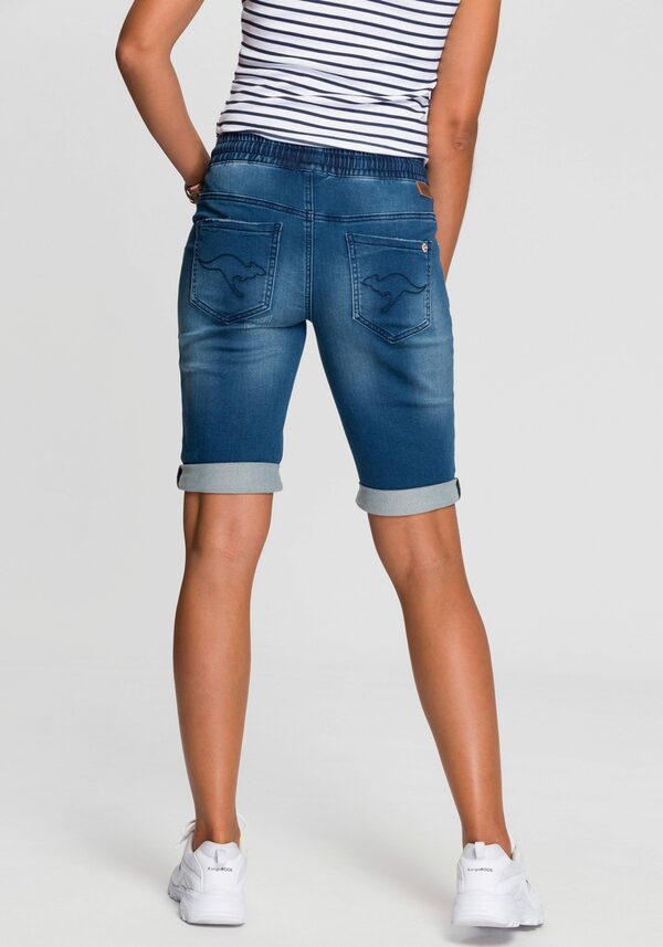 Bild 2 von KangaROOS Jogg-Bermudas mit Gummibund und Kontrastkordel