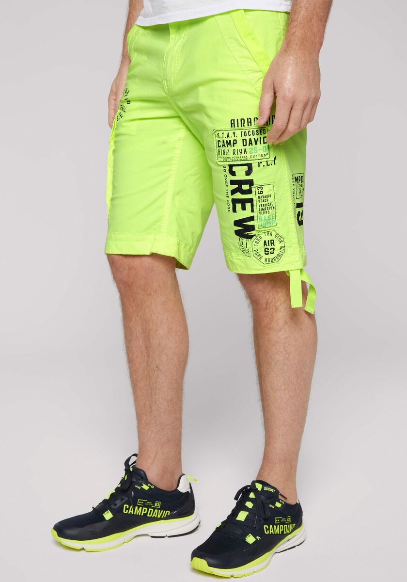 Bild 1 von CAMP DAVID Skaterbermudas mit Zugbändern im Hosensaum