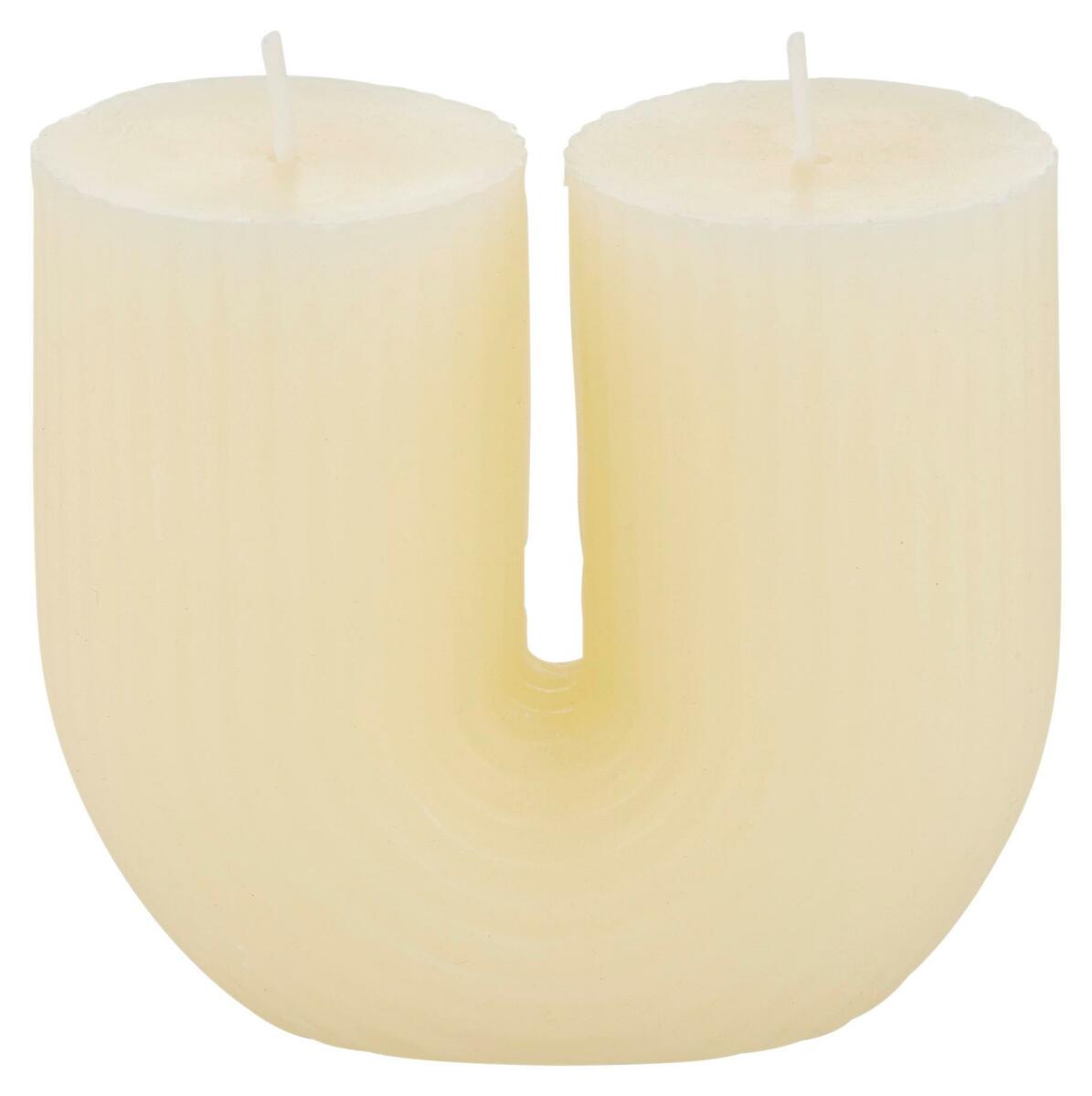 Bild 1 von Kerze Una I in Weiß