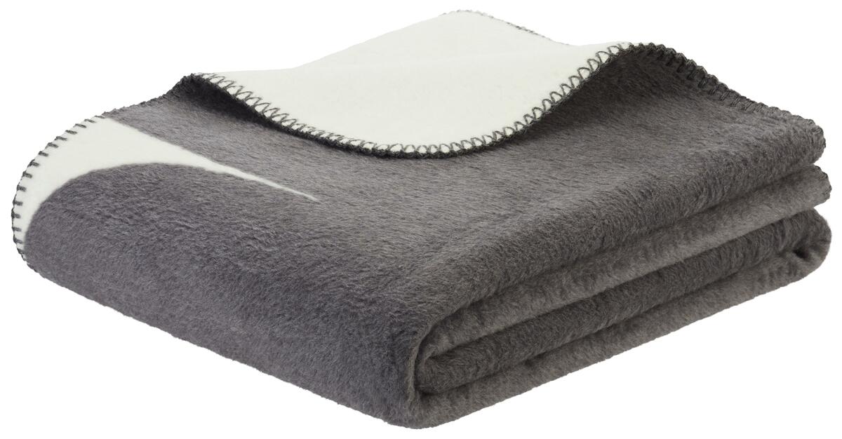 Bild 1 von Decke Pebble Stone in Schwarz/Weiß ca. 130x170cm