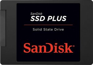 Sandisk PLUS interne SSD (1 TB) 535 MB/S Lesegeschwindigkeit, 350 MB/S Schreibgeschwindigkeit
