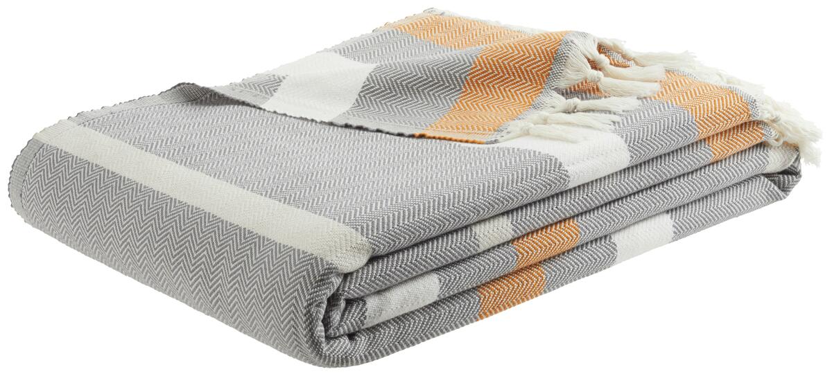 Bild 1 von Decke Tartan in Dunkelgrau ca. 130x170cm