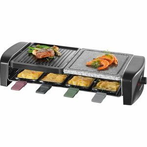 Severin Raclette-Grill RG 9645 mit Naturgrillstein
