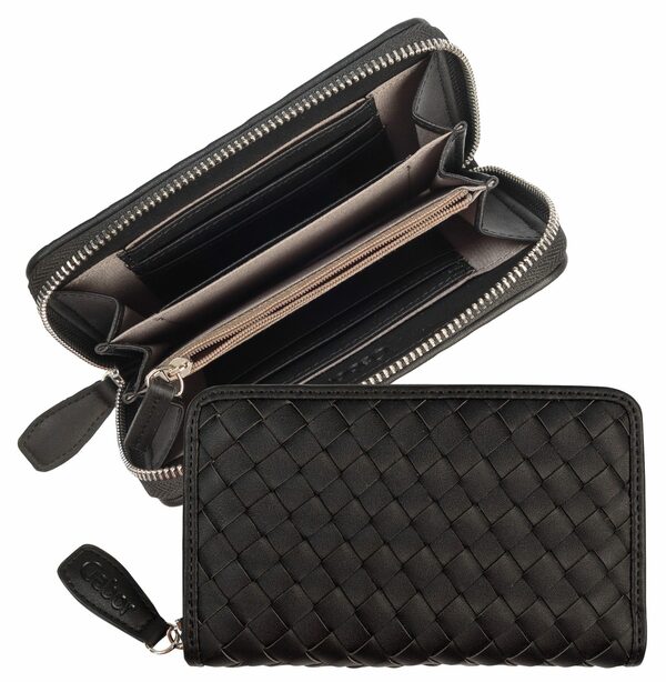 Bild 2 von Gabor Geldbörse EMILIA Medium zip wallet, in Flecht Optik