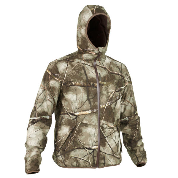 Bild 1 von Jagd-Regenjacke TREEMETIC 500 geräuscharm wasserdicht camouflage