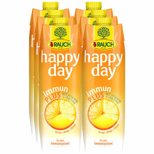 Happy Day Mehrfruchtnektar Immun Plus, 6er Pack