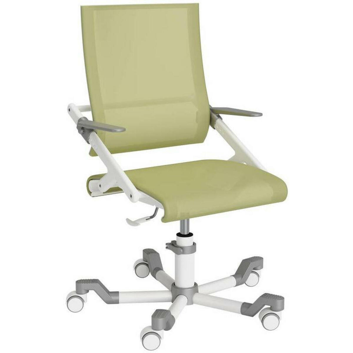 Bild 1 von Paidi JUGENDDREHSTUHL Silber, Weiß, Hellgrün