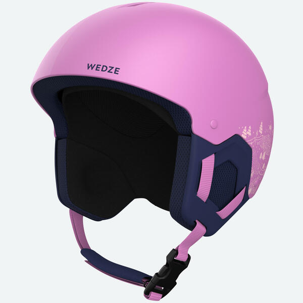 Bild 1 von Skihelm Kinder - H-KID 500 rosa Motiv