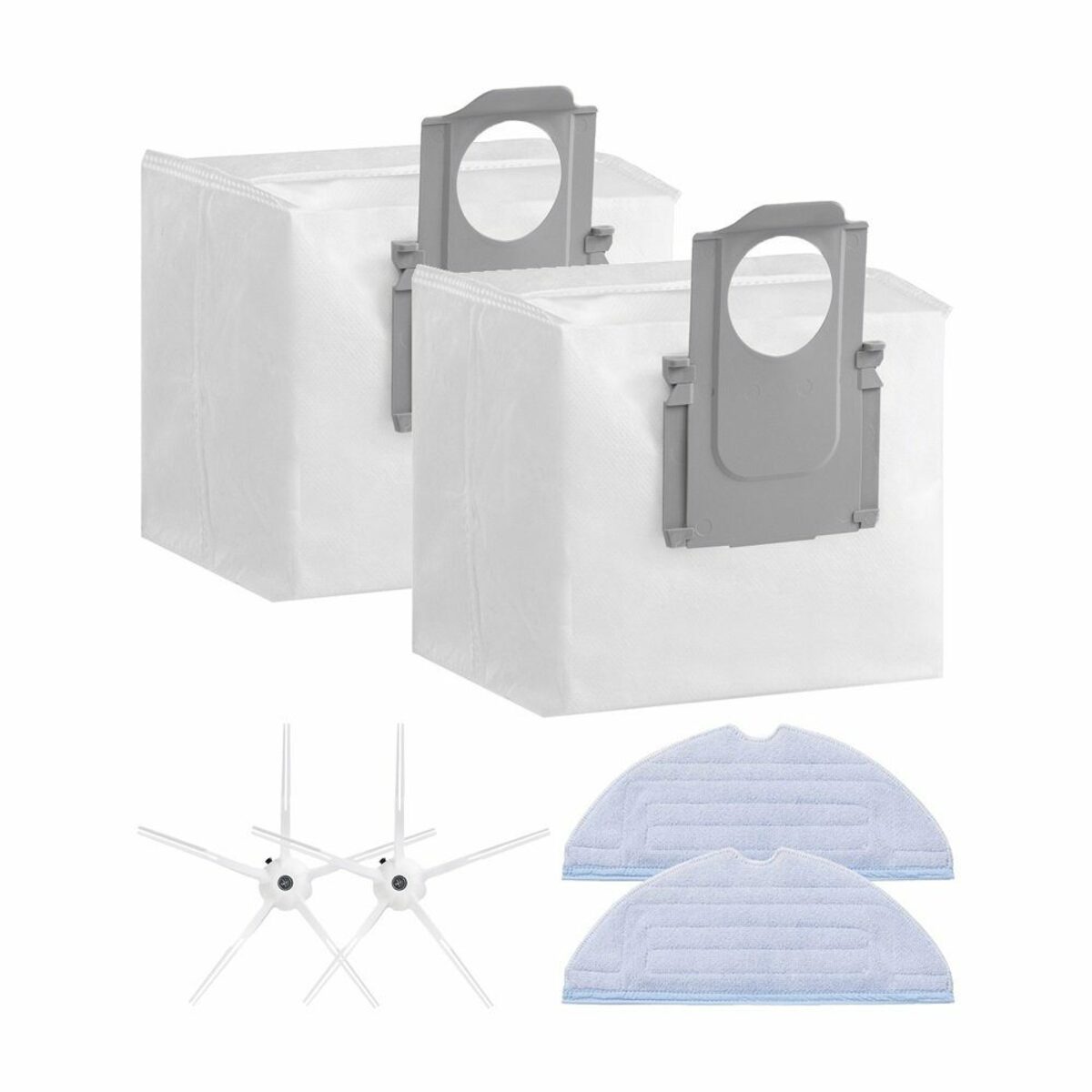 Bild 1 von Roborock Saugroboter Zubehör-Set Roborock Zubehörsatz, Zubehör für Roborock S7 Pro Ultra, S7 Max Ultra, S8 Pro Ultra, S7 MaxV Ultra, S8+, (2 pcs Staubbox, 2 pcs Mopp, 2 pcs Seitenbürste)