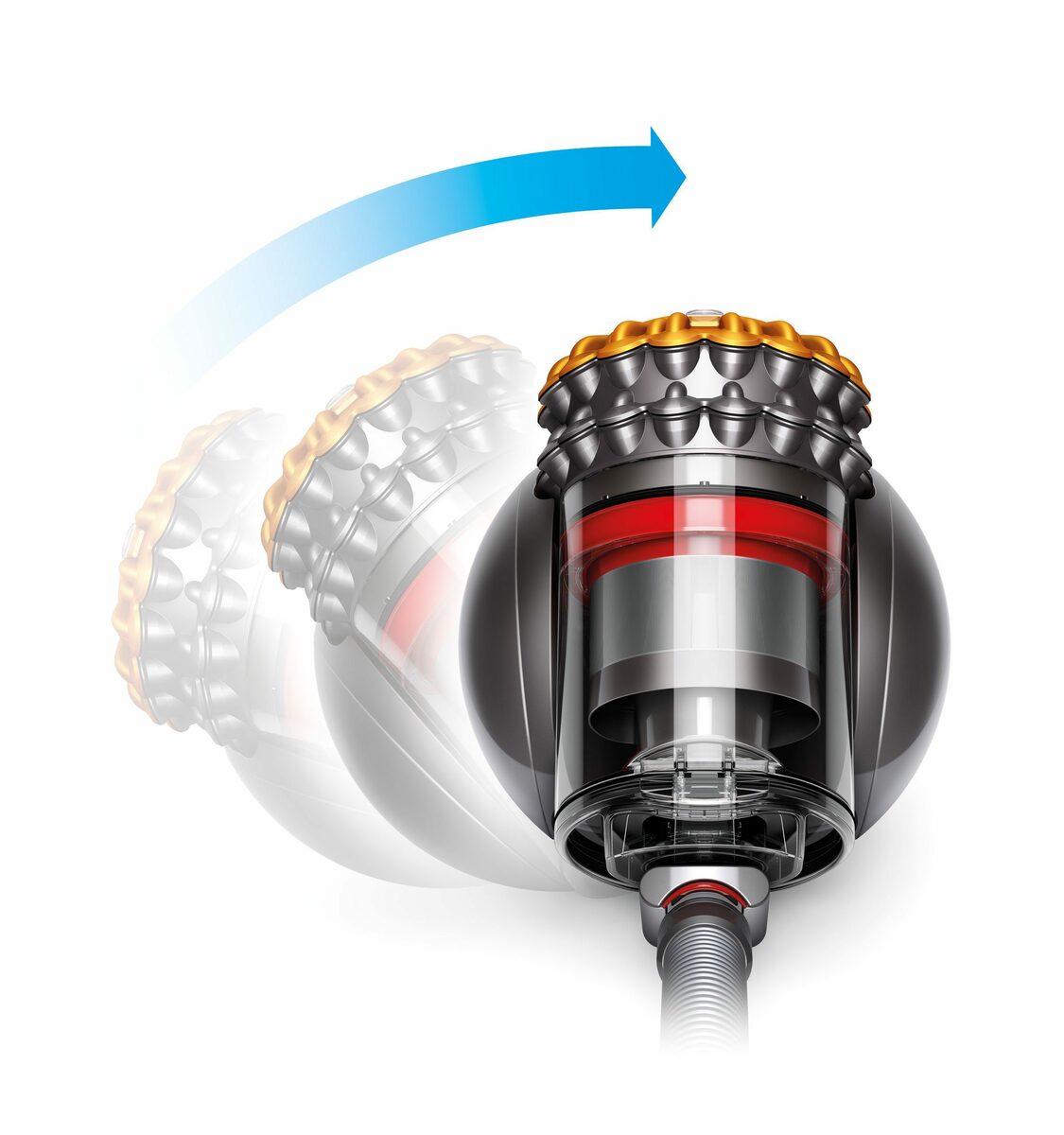 Bild 2 von DYSON Bodenstaubsauger Big Ball Parquet 2, 600 W, Beutellos