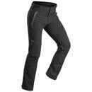 Bild 1 von Softshellhose Winterwandern SH900 Warm wasserabweisend Herren schwarz