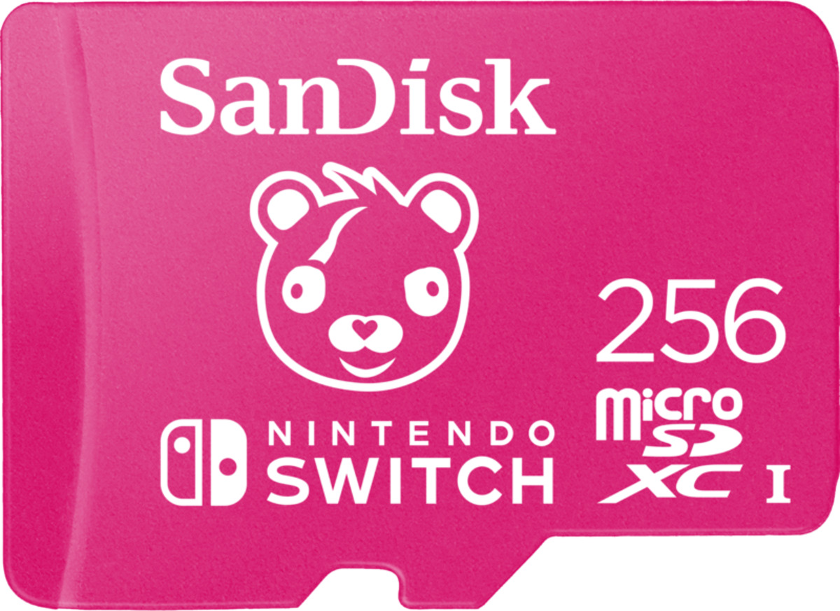 SanDisk MicroSDXC Extreme Gaming 256GB Fortnite Nintendo Licensed Von