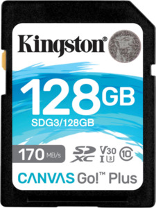 Kingston Canvas Go Plus 128 GB SDXC
