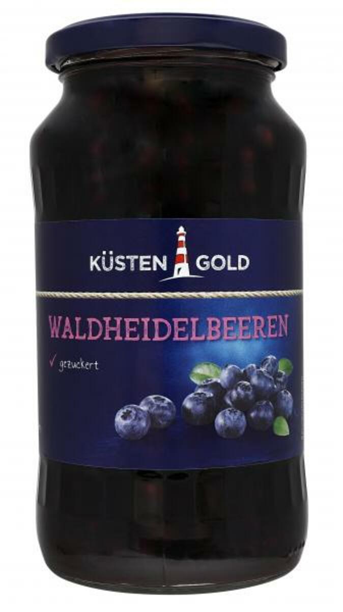 Bild 1 von Küstengold Waldheidelbeeren gezuckert