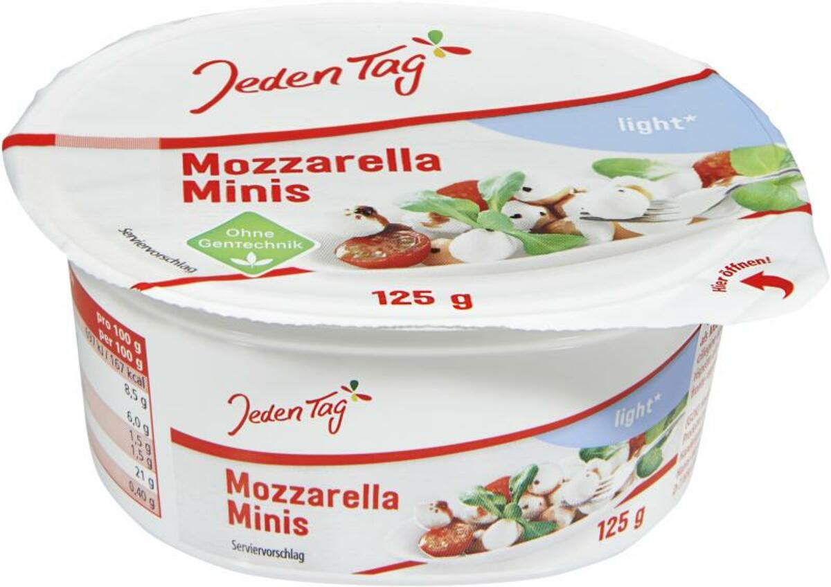 Bild 1 von Jeden Tag Mozzarella Mini Light