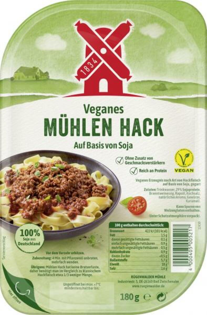 Bild 1 von Rügenwalder Mühle Veganes Mühlen Hack