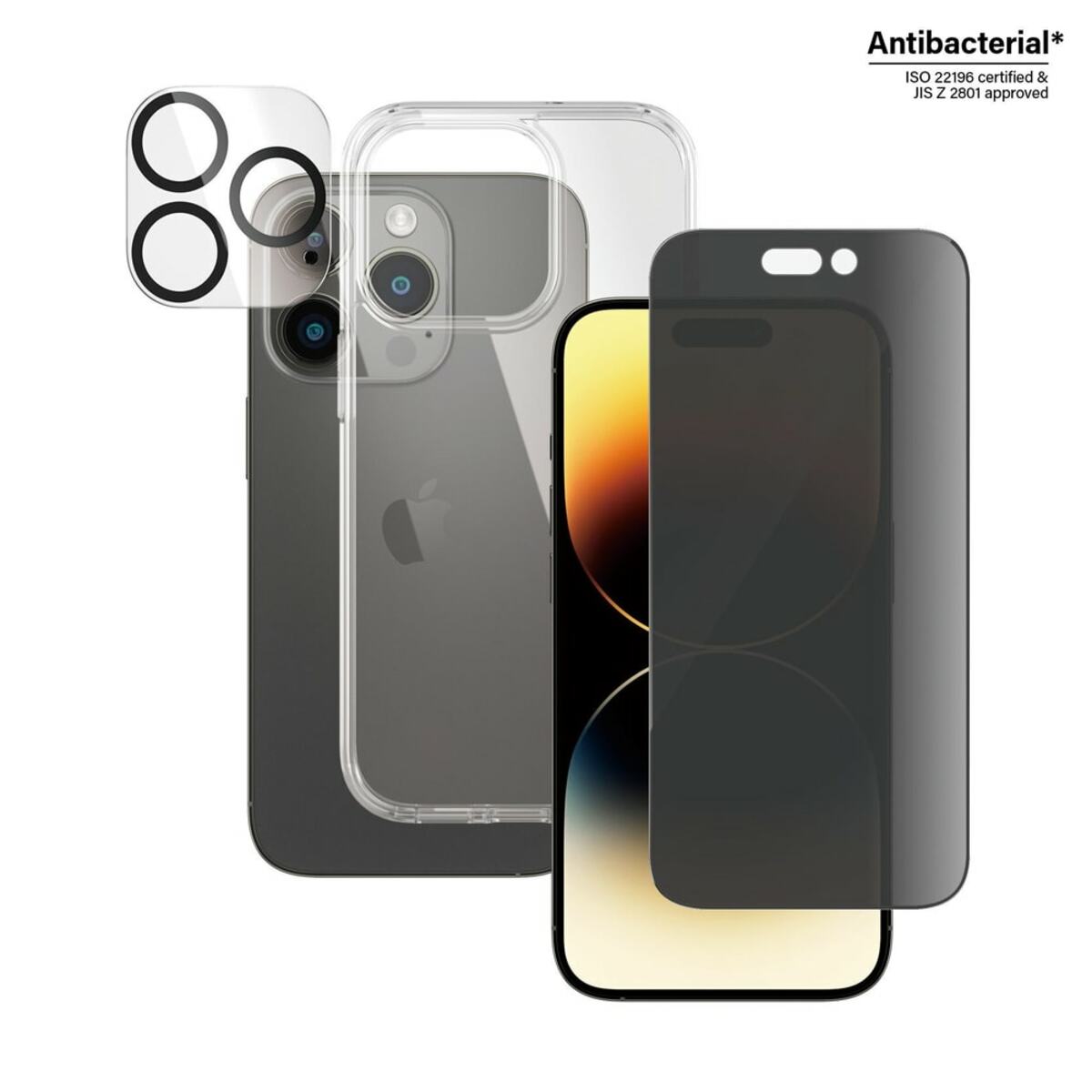 Bild 1 von 3-in-1 Privacy Protection Pack iPhone 14 Pro (B0402+P2784)