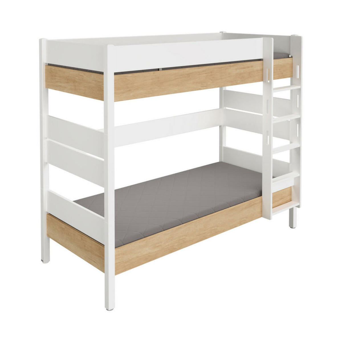 Bild 1 von Paidi ETAGENBETT Weiß, Eiche