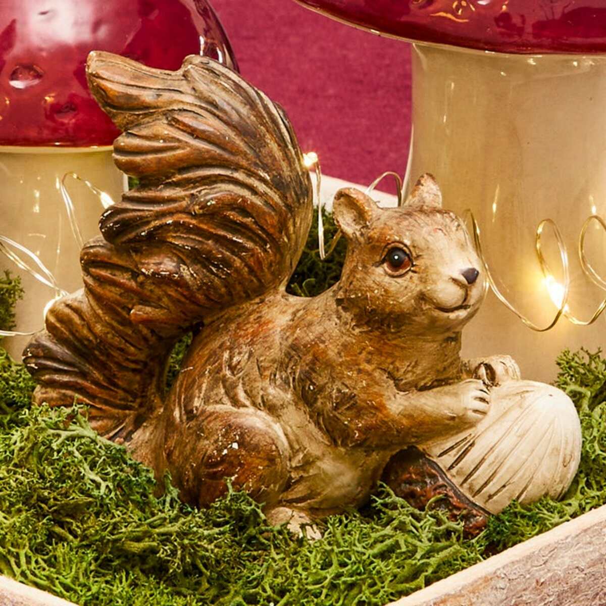 Bild 1 von Deko-Eichhörnchen, verschiedene Designs, ca. 9x4x8cm