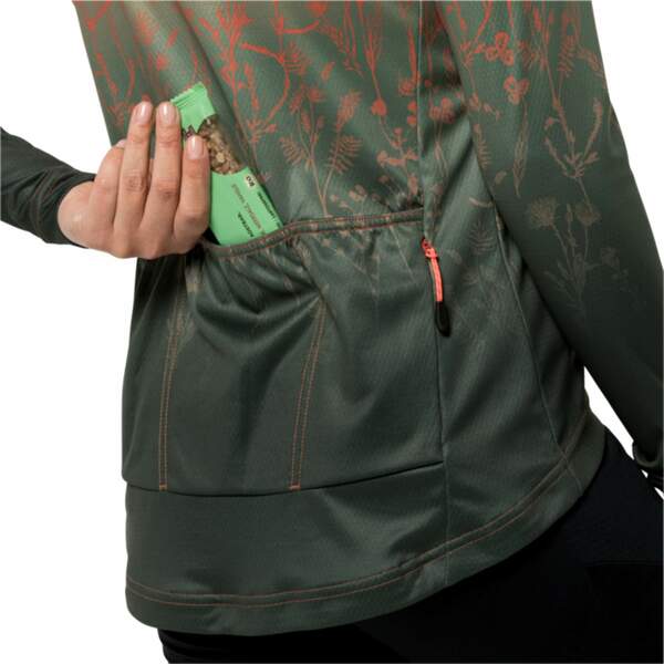 Bild 2 von Jack Wolfskin
              
                 MOROBBIA FZ L/S PRINT W Damen - Fahrradtrikot