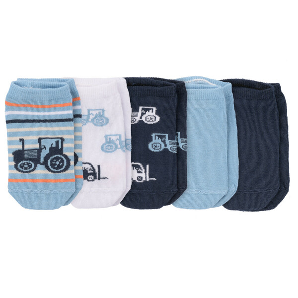 Bild 1 von 5 Paar Jungen Sneaker-Socken im Set