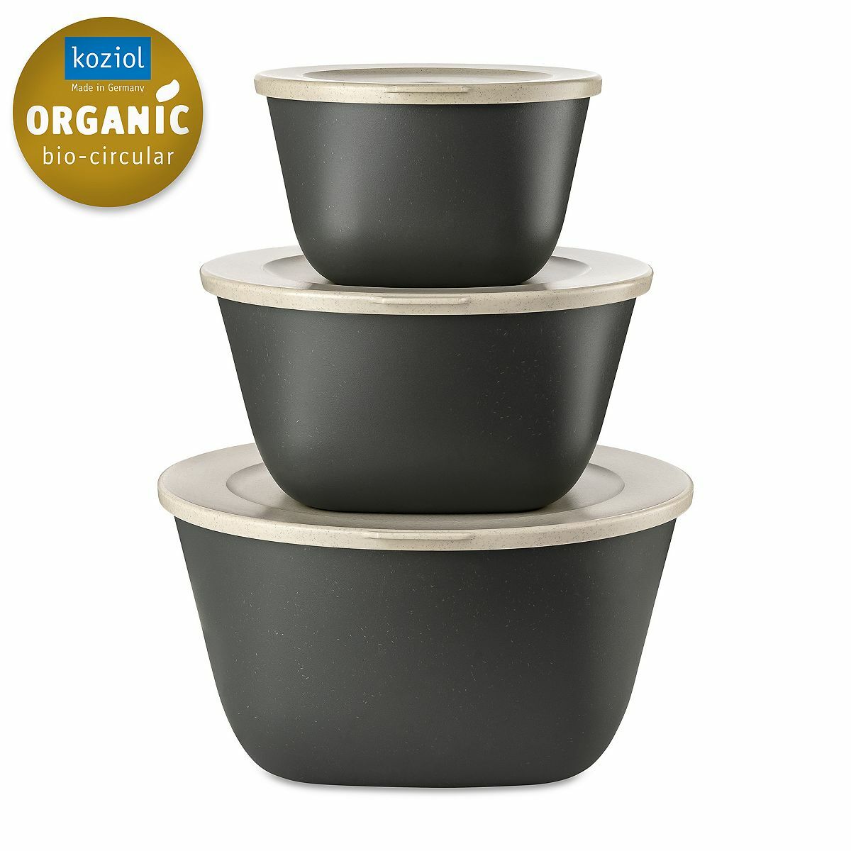 Bild 1 von KOZIOL Frischhaltedosen-Set STOCKHOLM CONNECT BOX 1l-4l, 3tlg.