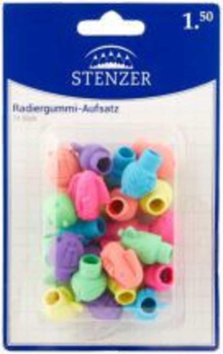 Bild 1 von „Stenzer“ Stifteaufsetzer Radiergummi