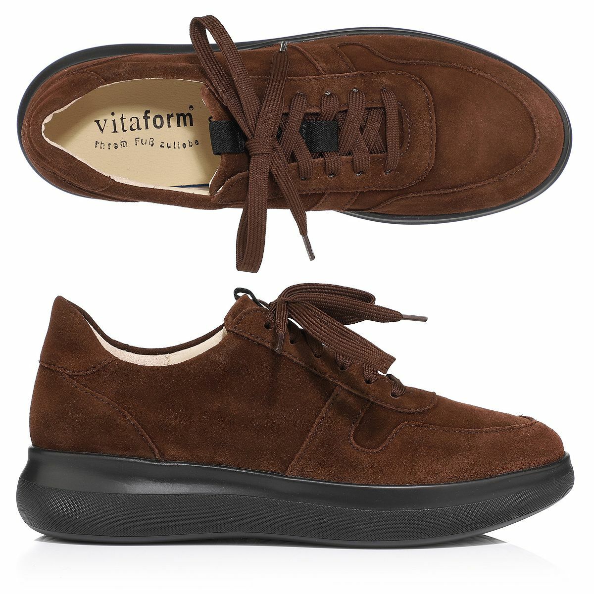 Bild 1 von VITAFORM Herren-Sneaker Veloursleder Luftpolsterfußbett Shock-Absorber