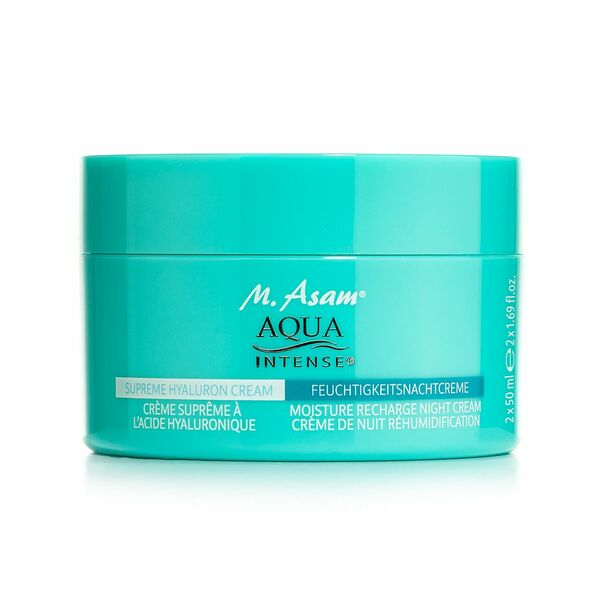 Bild 1 von M.ASAM® Aqua Intense Feuchtigkeitscreme Tag&Nacht 50ml+50ml 2-Kammern Tiegel