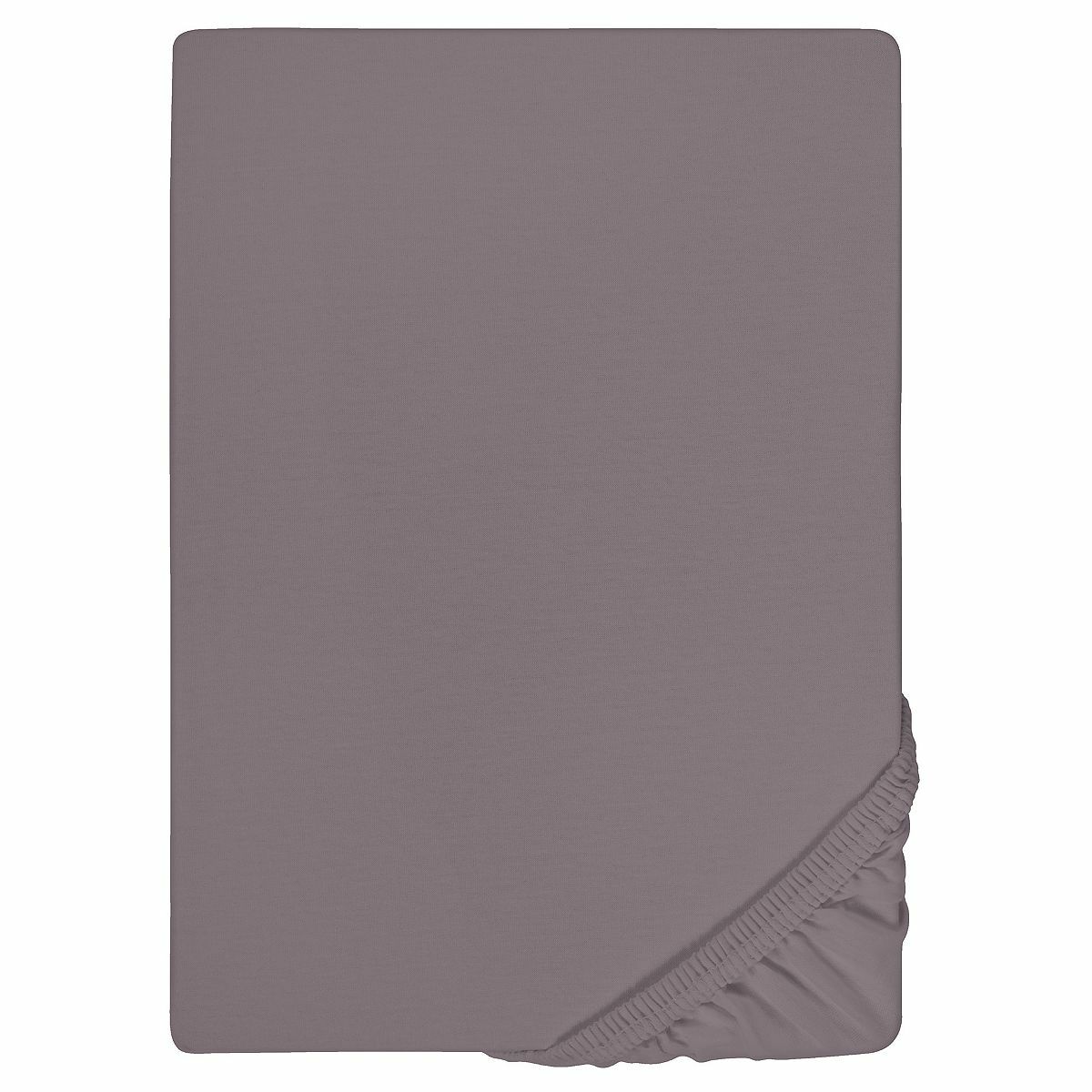 Bild 1 von biberna® 1 uni Topper- Spannbettlaken Jersey-Elastic Größenauswahl