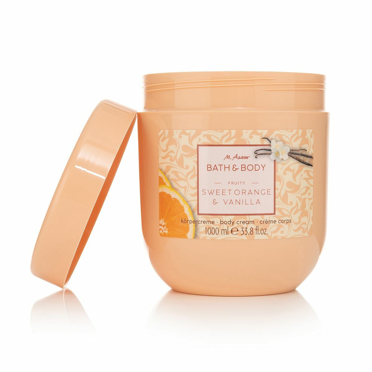 Bild 1 von M.ASAM® Bath & Body Sweet Orange & Vanilla Körpercreme 1.000ml