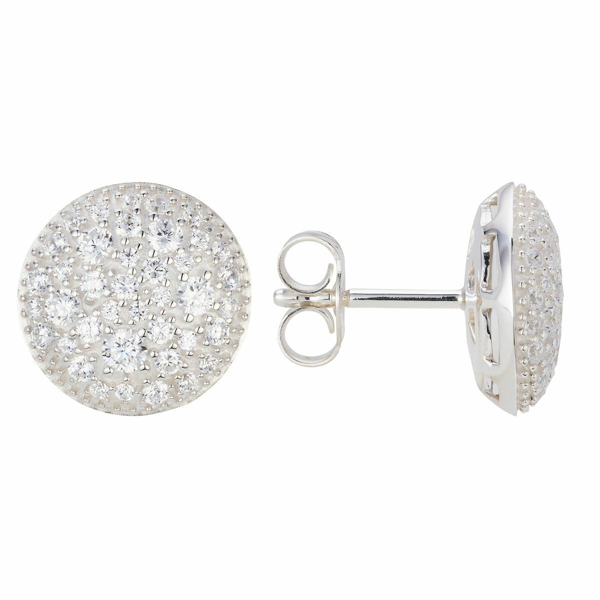 Bild 1 von DIAMONIQUE® PREMIUM Ohrstecker = 0,78ct Silber 958