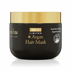 ahuhu organic hair care Gold Limited Argan Hair Mask 150ml
