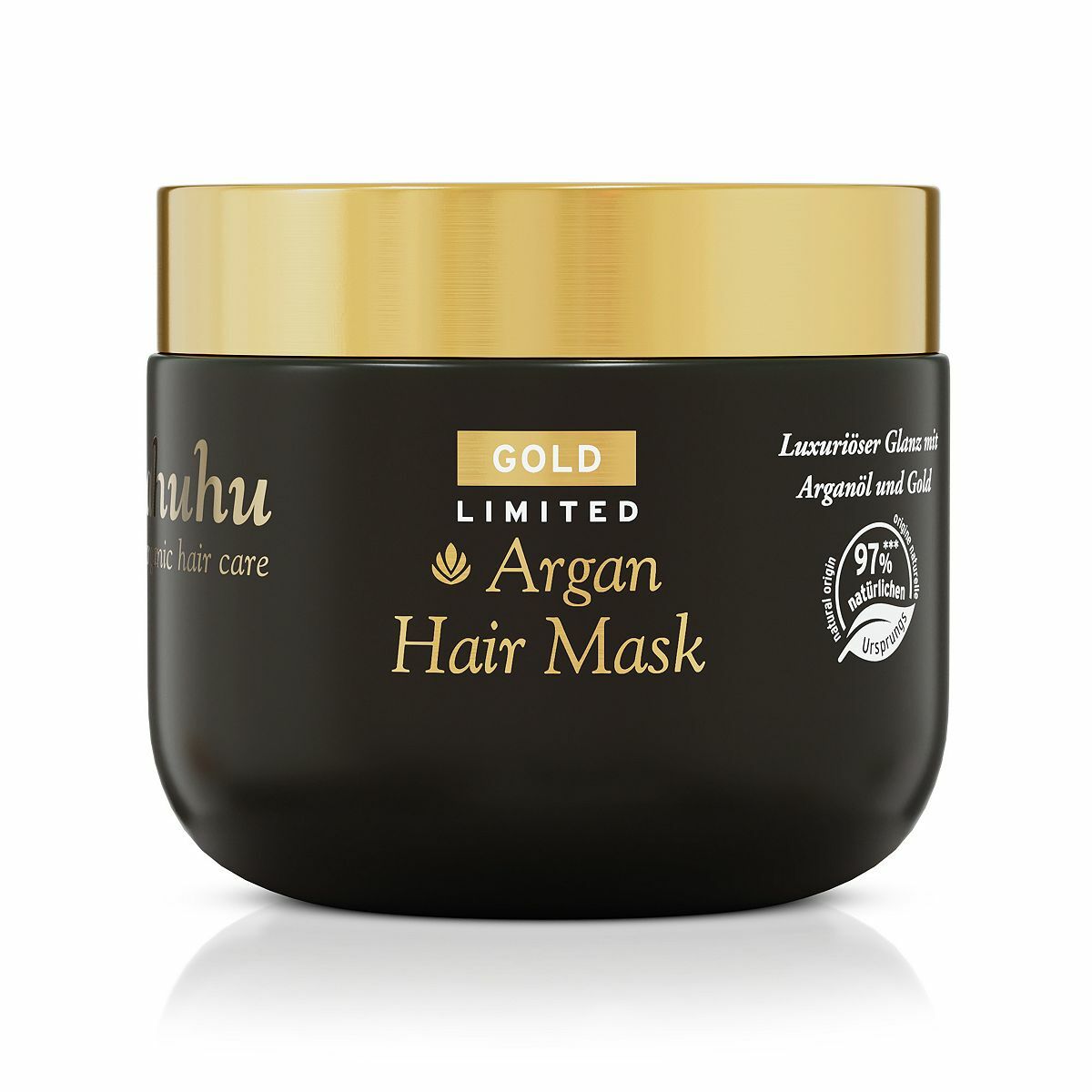 Bild 1 von ahuhu organic hair care Gold Limited Argan Hair Mask 150ml