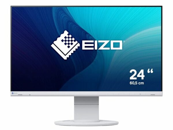 Bild 1 von EIZO FlexScan EV2460-WT, 23,8" (60,5 cm) Office-Monitor, Full-HD, weiß