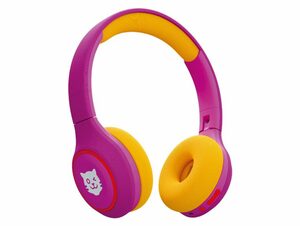 tigermedia tigerbuddies, Kinderkopfhörer, USB-C/Bluetooth, pink-gelb