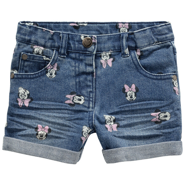 Bild 1 von Minnie Maus Jeansshorts mit Allover-Print