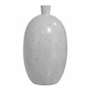 Bild 1 von FINK Vase ATHINA Porzellan grau mit Goldrand Höhe 45cm