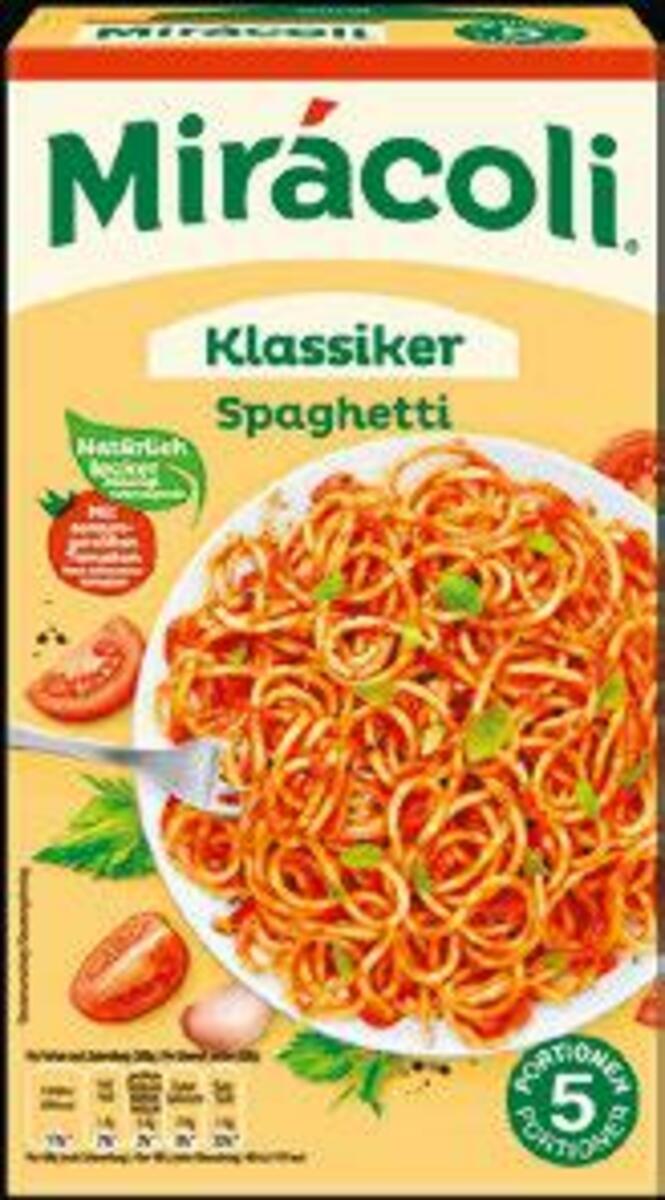 Bild 1 von Mirácoli Fertiggericht Spaghetti