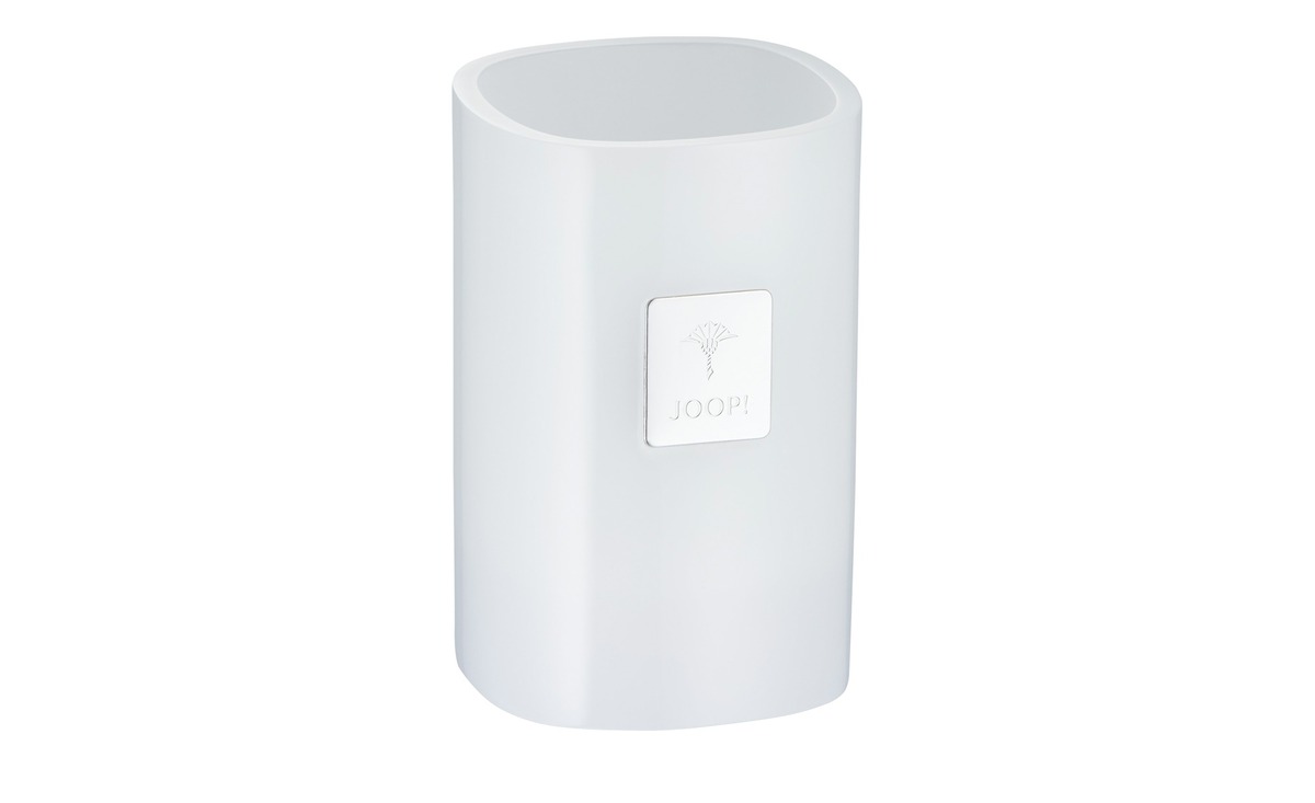 Bild 1 von JOOP! Becher  JOOP! Crystal Line weiß Metall, Polyresin (Kunstharz), Polyresin (Kunstharz), Metall Maße (cm): B: 7,3 H: 11 Badaccessoires - Möbel Kraft