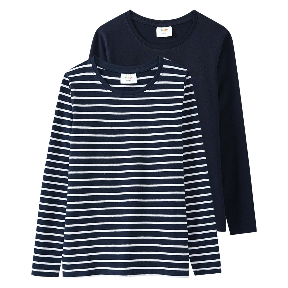 Bild 1 von 2 Mädchen Langarmshirts im Basic-Style