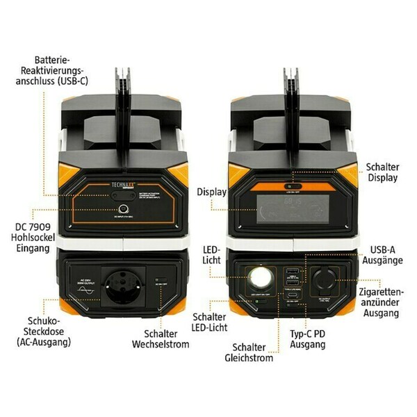 Bild 2 von Technaxx Powerstation TX-201